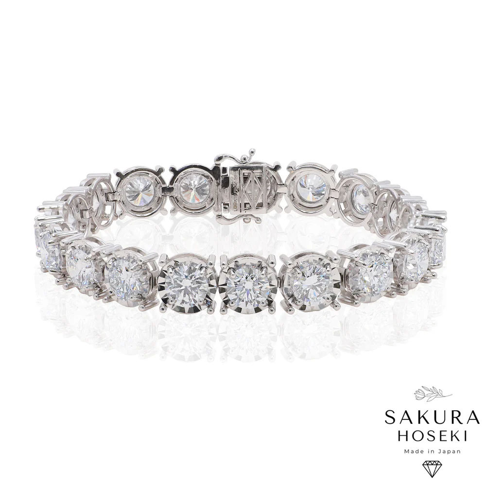 Miracle Tennis Bracelet White Gold