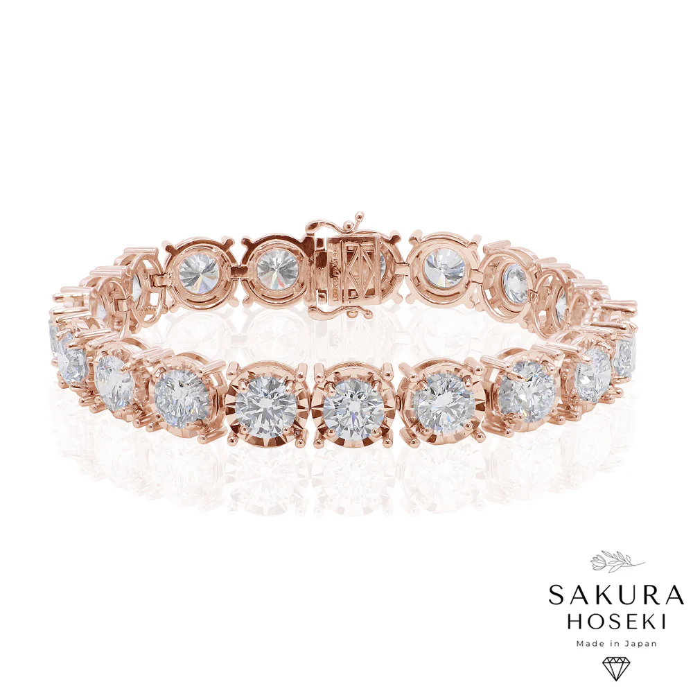 Miracle Tennis Bracelet Rose Gold