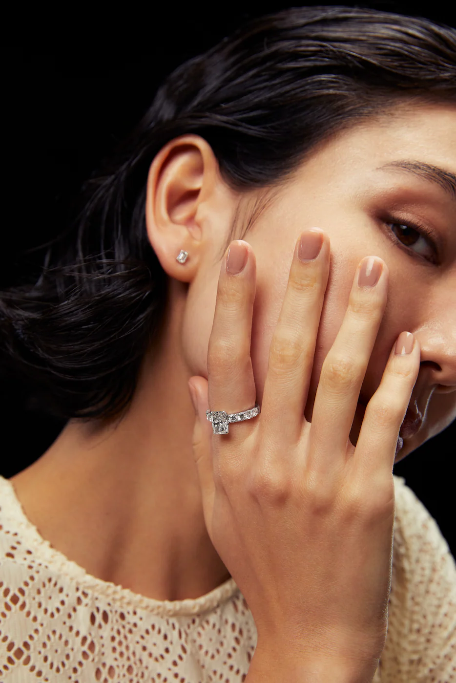 Radiant Ring White Gold - Image 4